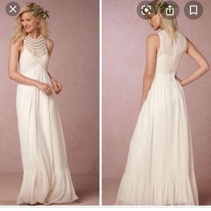 BHLDN Silk Dress